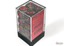 Translucent Smoke/red 16mm d6 Dice Block (12 dice) - CHX23618